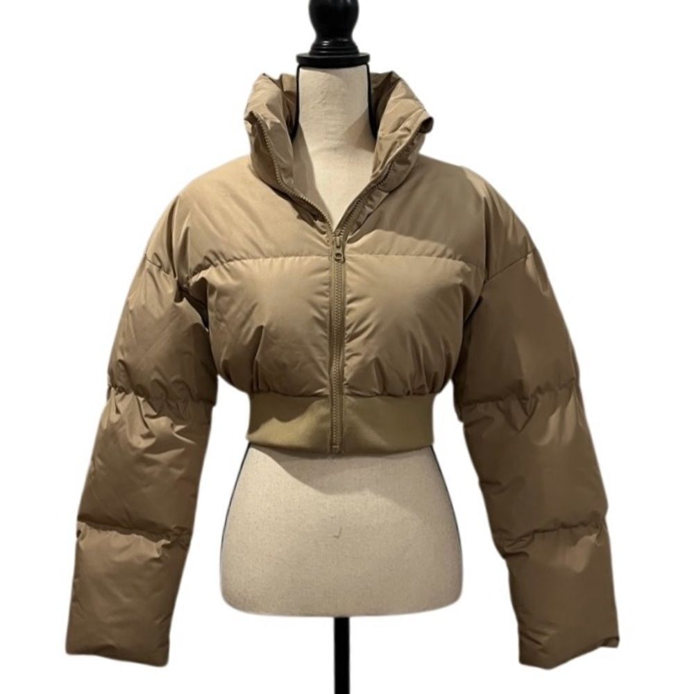 Dazy X SHEIN Cropped Puffer Jacket (Minor flaw)